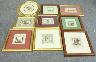 Lot 79 - 19th Century/Scrapbook Landscapes/watercolours,...