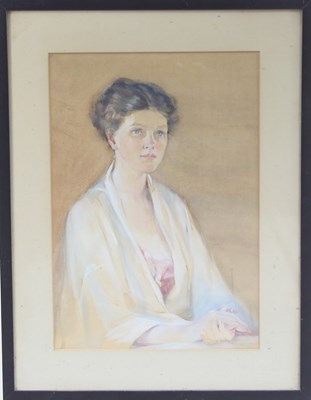 Lot 131 - H J Adley [ARR]/Portrait of a Lady,...