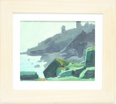 Lot 203 - C Collier [ARR]/The Gaps, Mousehole/oil on...