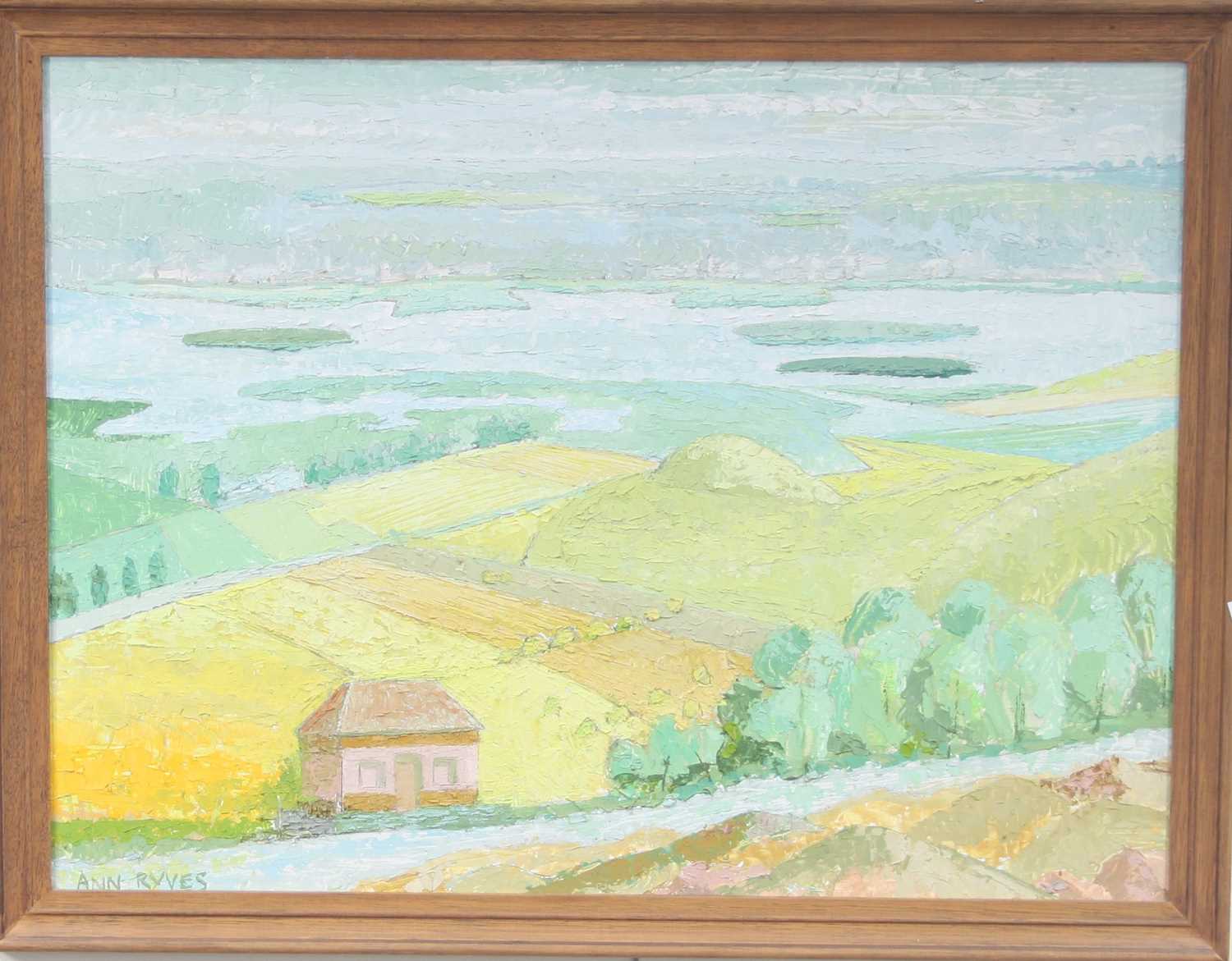 Lot 209 - Ann Ryves [ARR]/Lake Velence, Hungary/signed,