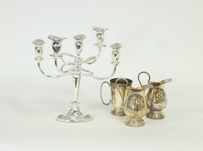 Lot 217 - Sundry plated items