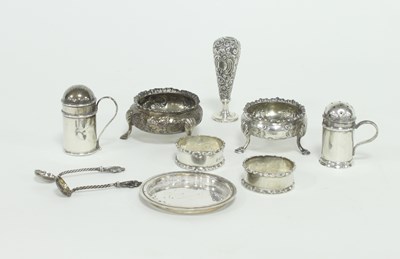 Lot 235 - Sundry silver