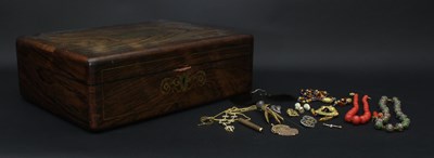 Lot 308 - A 19th Century coromandel and brass inlaid...