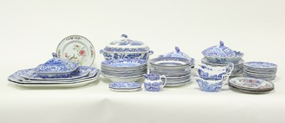 Lot 376 - A Copeland Spode Italian pattern dinner service