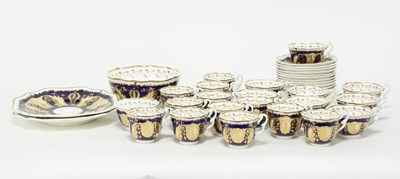 Lot 378 - A 19th Century porcelain tea set, possibly...