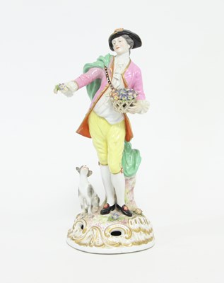 Lot 388 - A Continental porcelain figure, early 20th...