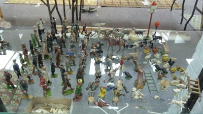 Lot 433 - A collection of Britain's lead village folk...