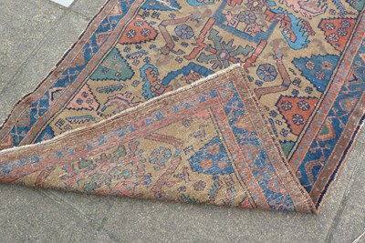 Lot 567 - A small Isfahan prayer rug and two other rugs