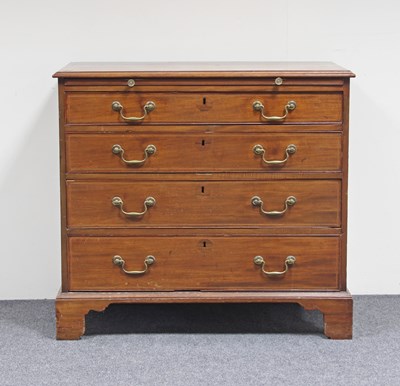 Lot 667 - A mahogany chest of 18th Century design,...