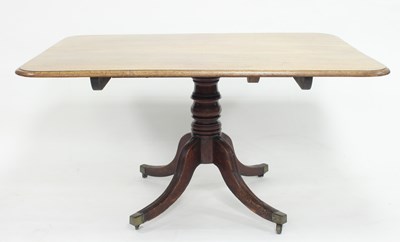 Lot 760 - A Victorian mahogany breakfast table on four...