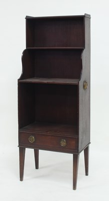 Lot 782 - A 19th Century mahogany waterfall bookcase...