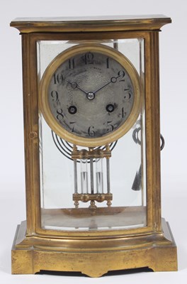 Lot 826 - A late 19th Century four-glass regulator...