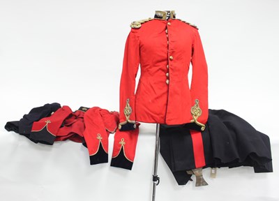 Lot 918 - The uniforms of Anthony Hamilton and Claud...