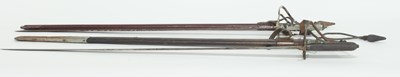 Lot 920 - A Royal Artillery officer's sword in a leather...