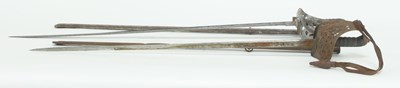 Lot 921 - A World War I officer's sword and scabbard, GR...