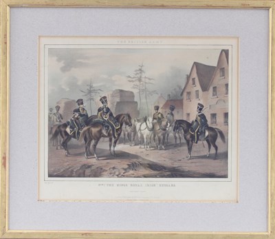 Lot 928 - M A Hayes/The King's Royal Irish Hussars/pair...