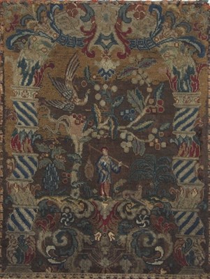 Lot 11 - An 18th Century needlework picture depicting a...