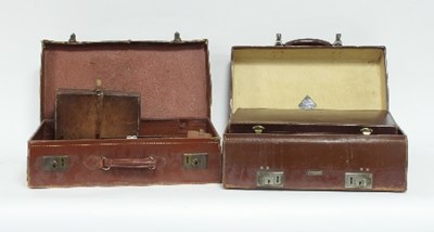 Lot 22 - Sundry leather cases, other bags etc.