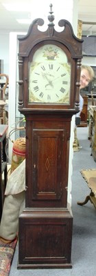 Lot 98 - An oak thirty-hour longcase clock, signed...