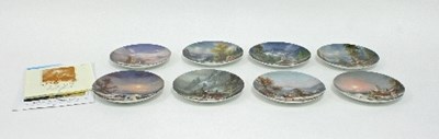 Lot 128 - Eight Furstenberg limited edition plates...