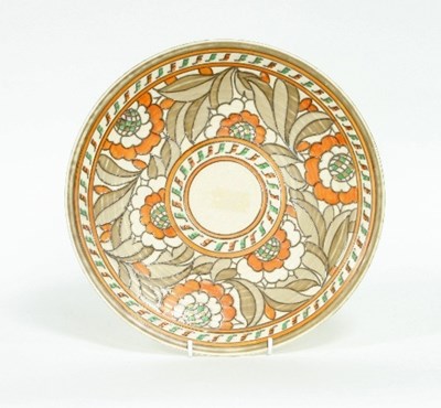 Lot 164 - A Crown Ducal charger by Charlotte Rhead,...