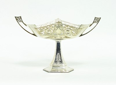 Lot 191 - A late 19th Century silver plated two-handled...