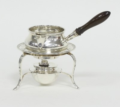 Lot 284 - A George III silver brandy warmer, Jos....