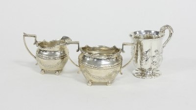 Lot 288 - A William IV silver christening mug, Charles...