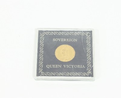 Lot 378 - A Victorian gold sovereign, 1887