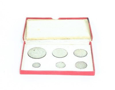 Lot 385 - A George V proof set of six coins, in original...