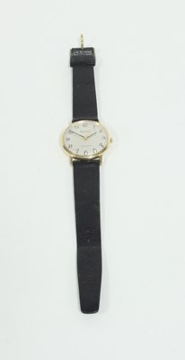 Lot 423 - A gentleman's Longchamps Bulova wristwatch in...