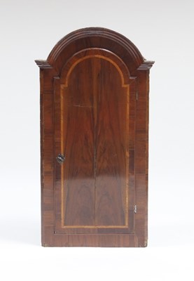 Lot 522 - A George I 18th Century walnut hanging corner...