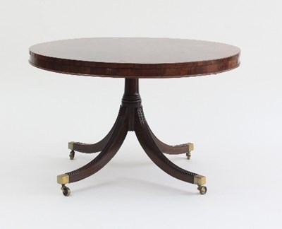 Lot 571 - A Regency and later rosewood veneered...