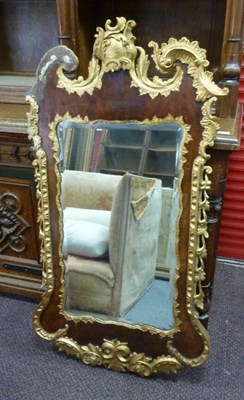 Lot 829 - An 18th Century style walnut and gilt framed...