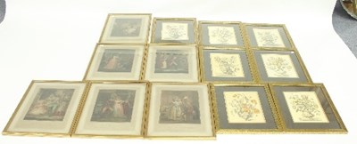 Lot 881 - After N Roberts/Botanical Studies/seven prints,...