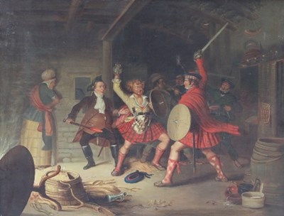 Lot 962 - Follower of Sir David Wilkie/The Fight at...