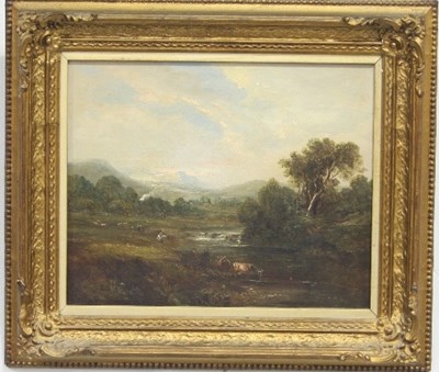 Lot 970 - William Bath/River Plym/oil on board, 23cm x 28cm