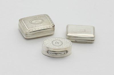 Lot 33 - A George III silver vinaigrette, Matthew...