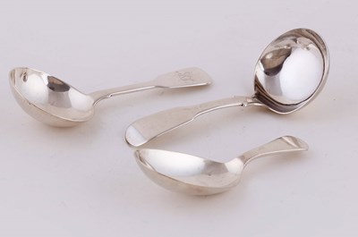 Lot 111 - A William IV silver caddy spoon, JB, London...