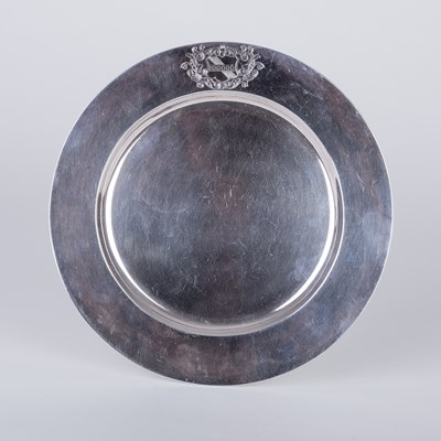 Lot 142 - An Irish silver plate, Joseph Walker, Dublin...