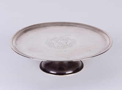 Lot 155 - An Irish silver tazza, William Williamson,...