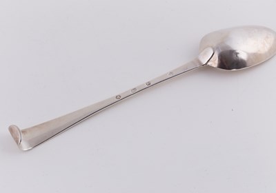 Lot 161 - An Irish silver stuffing spoon, Christopher...