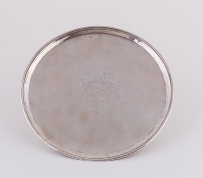 Lot 163 - An Irish provincial silver tazza, now lacking...