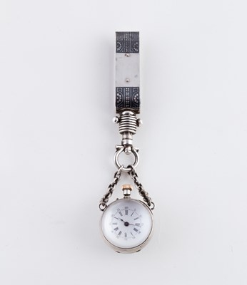 Lot 173 - A spherical skeleton belt watch, with...