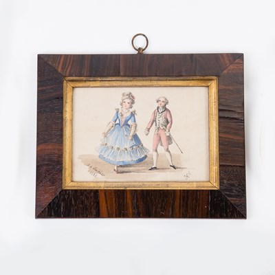 Lot 198 - 19th Century French School/Elegant...