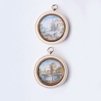 Lot 214 - 19th Century Italian School/River Landscapes...