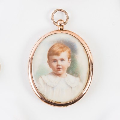 Lot 220 - English School, circa 1900/Portrait of a...