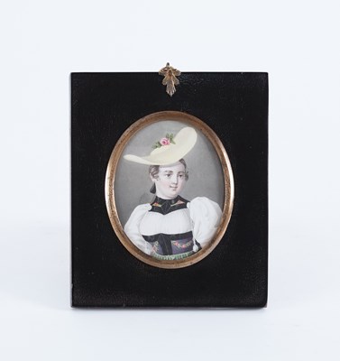 Lot 226 - 19th Century Swiss School/ Portrait of a Lady...