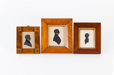 Lot 266 - P Skeolan, circa 1843/Portrait Silhouette of...