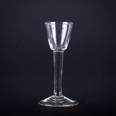 Lot 337 - A late 18th Century drawn stem cordial glass...